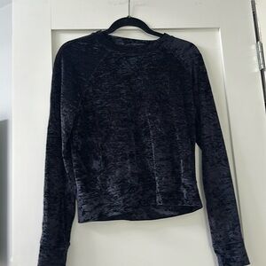 Lululemon Velour long sleeve top